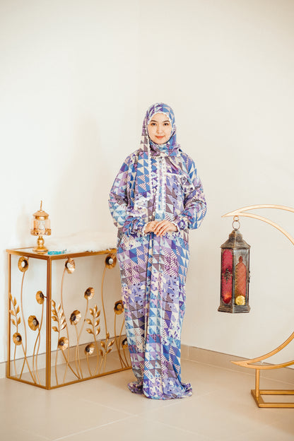 REON COTTON PRINTED MOROCCAN STYLE | PRAYER DRESS