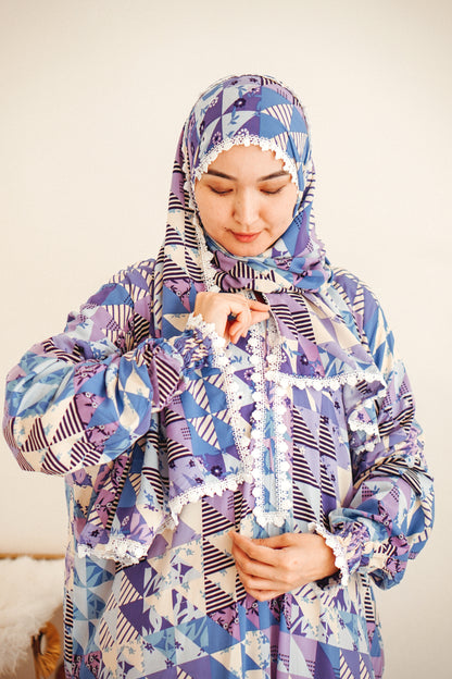 REON COTTON PRINTED MOROCCAN STYLE | PRAYER DRESS