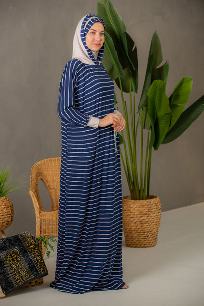 Cotton Stritch with two Caps | prayer dress