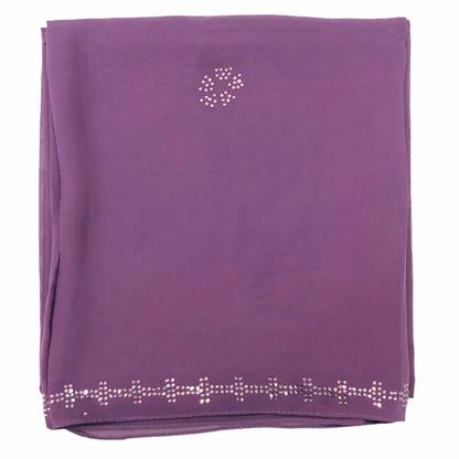 Chiffon Scarf with Stone work - Harhash