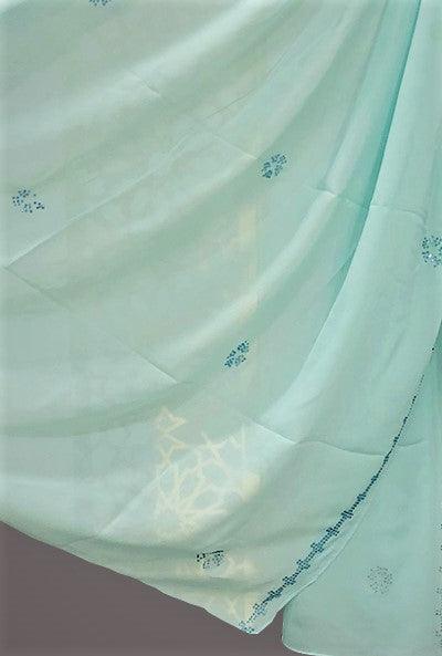 Chiffon Scarf with Stone work - Harhash